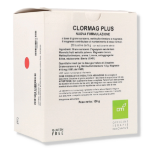 Clormag Plus Nuova Formulazione 20 Bustine Da 5 G