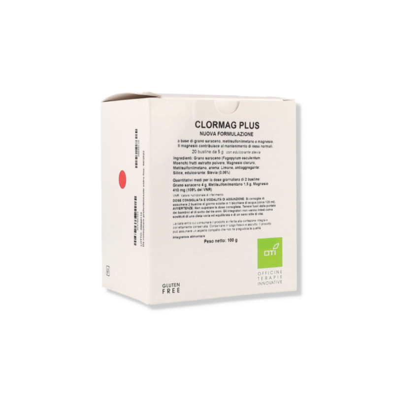 Clormag Plus Nuova Formulazione 20 Bustine Da 5 G