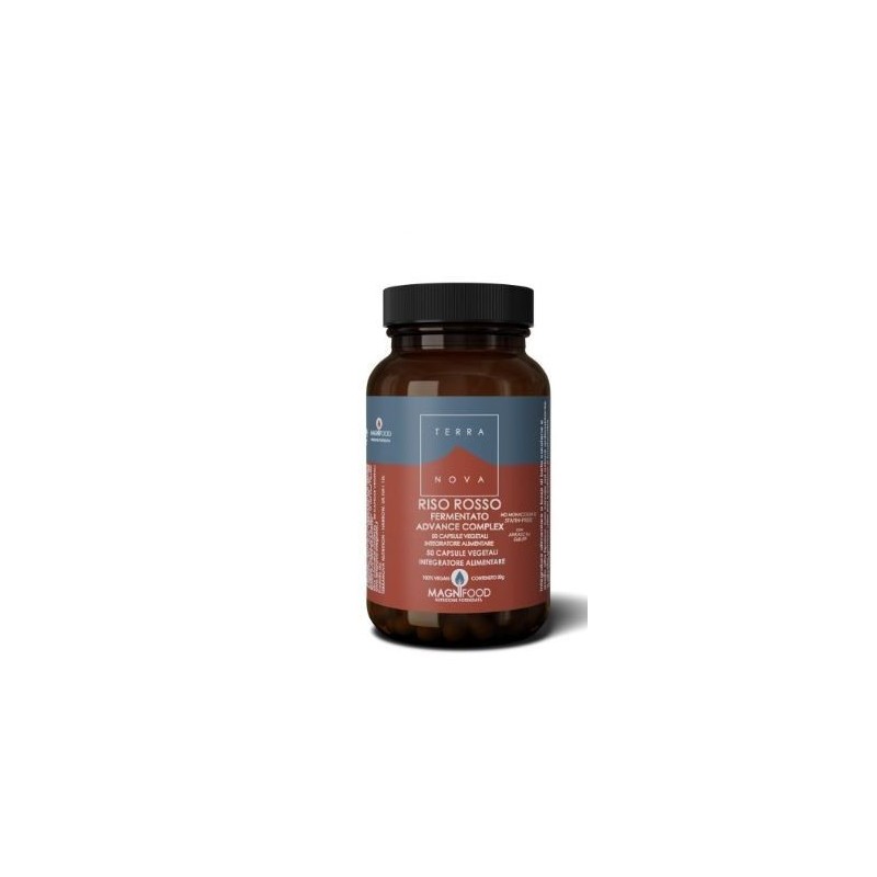 Terranova Riso Rosso Fermentato Advance Complex 50 Capsule