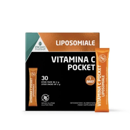 Vitamina C Lipos Pocket 30 Stick Da 2 G Vitamina C Lipos Pocket 30 Stick Da 2 G