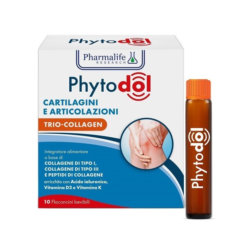 Phytodol Cartilagini Articolazioni Trio Collagen 10 Shots Da 25 Ml