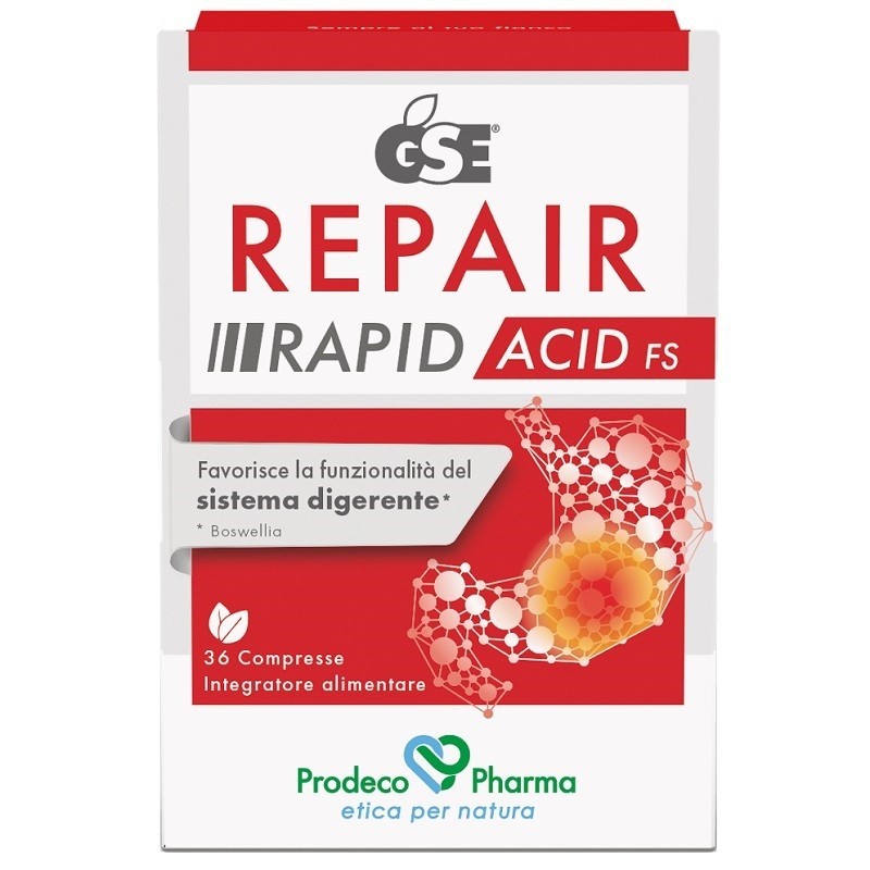 Gse Repair Rapid Acid Fs 36 Compresse Gse Repair Rapid Acid Fs 36 Compresse