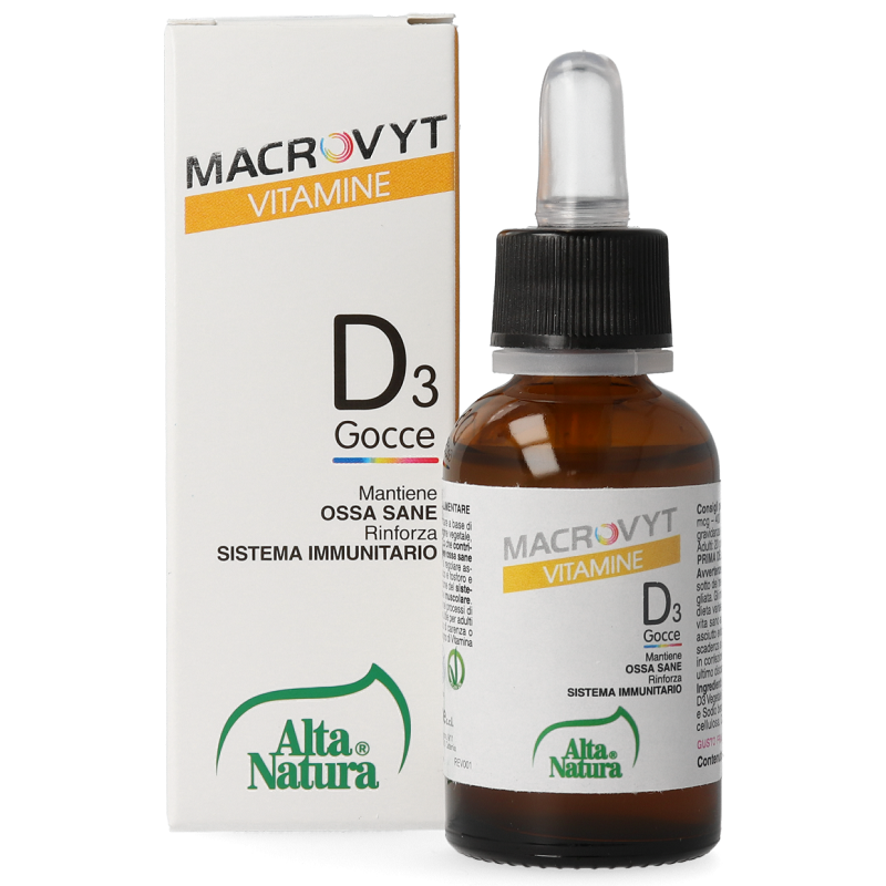 Macrovyt Vitamina D3 Veg Gocce 30 Ml