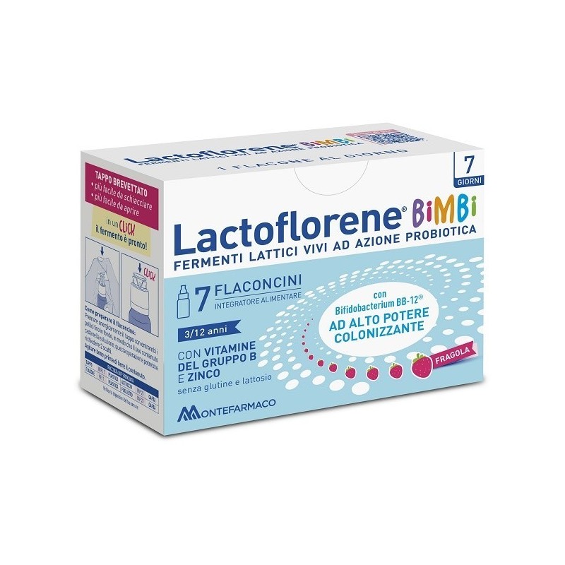 Lactoflorene Bimbi 7 Flaconcini 10 Ml