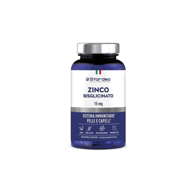 Stardea Zinco Bisglicinato 15mg 60 Capsule