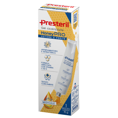 Gel Idroattivo Cicatrizzante Presteril Honeypro 15 G