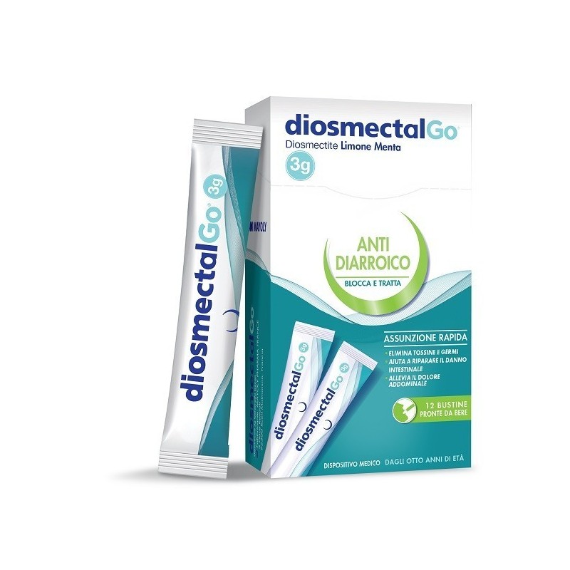 Diosmectalgo Limone Menta 12 Bustine Diosmectalgo Limone Menta 12 Bustine
