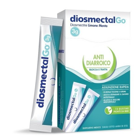Diosmectalgo Limone Menta 12 Bustine Diosmectalgo Limone Menta 12 Bustine
