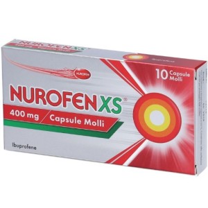 Nurofenxs 10 Capsule Molli 400mg