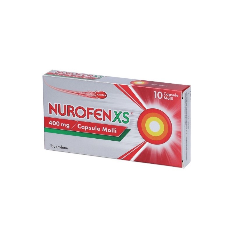 Nurofenxs 10 Capsule Molli 400mg