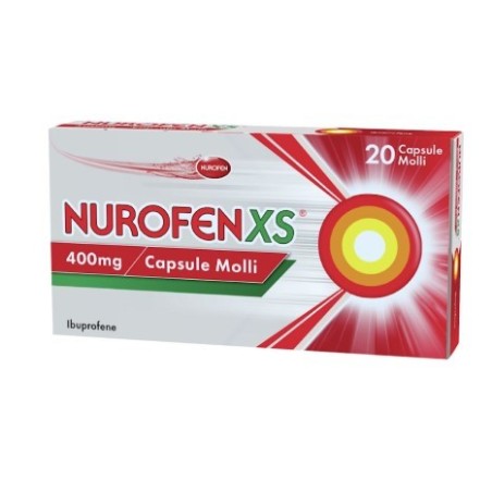 Nurofenxs 20 Capsule Molli 400mg