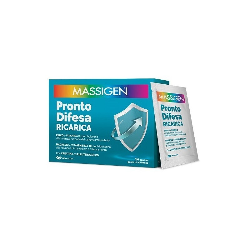Massigen Pronto Difesa Ricarica 14 Bustine Da 5 G