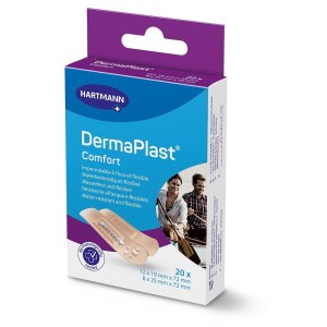 Dermaplast Comfort Cerotto 2 Formati 20 Pezzi