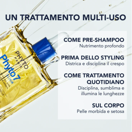 Phyto 7 Elixir Olio Sublimante Disciplinante 100 Ml