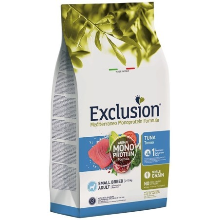 Exclusion Mediterraneo Monoprotein Noble Grain Adult Tuna Small 2kg