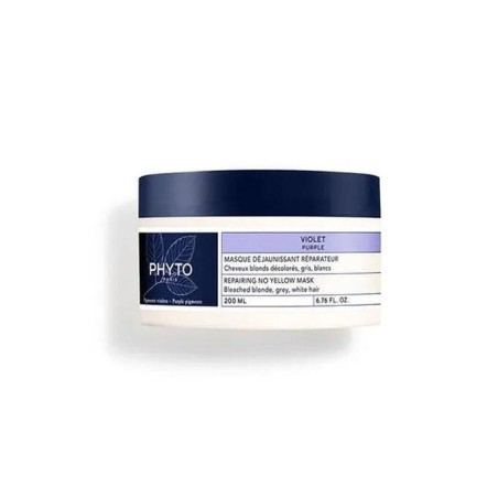 Phyto Paris Violet Maschera Anti Giallo Riparatrice Per Capelli Biondi Decolorati Grigi Bianchi 200 Ml