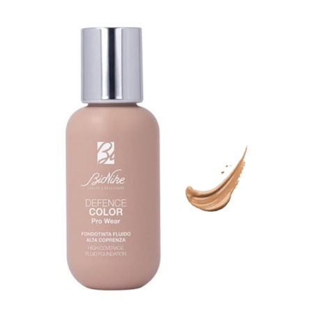 Defence Color Pro Wear Fondotinta Fluido Alta Coprenza N4 Beige 50 Ml