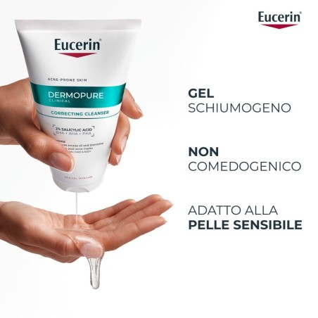 Eucerin Dermopure Clinical Detergente Tripla Azione 150 Ml Eucerin Dermopure Clinical Detergente Tripla Azione 150 Ml