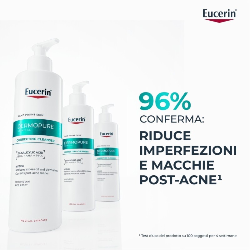 Eucerin Dermopure Clinical Detergente Tripla Azione 400 Ml