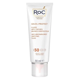 Roc Fluido Solare Viso Spf50 Antimacchie Colorato 50 Ml