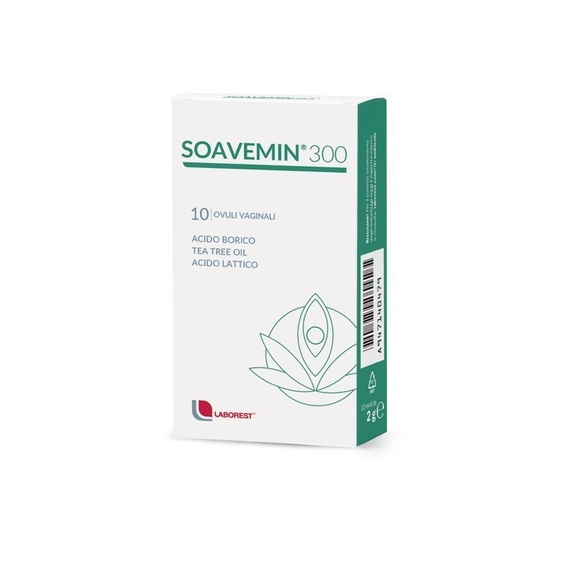 Soavemin 300 Ovuli Vaginali 10 Pezzi