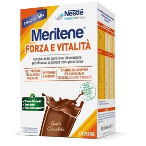 Meritene Forza E Vitalita' Cioccolato 5 Bustine Da 30 G