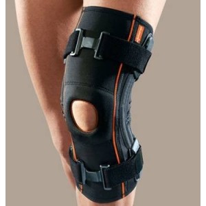 Ginocchiera Con Stabilizzatore Rotuleo E Stecche Spir Genufit 08 L