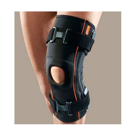 Ginocchiera Con Stabilizzatore Rotuleo E Stecche Spir Genufit 08 L