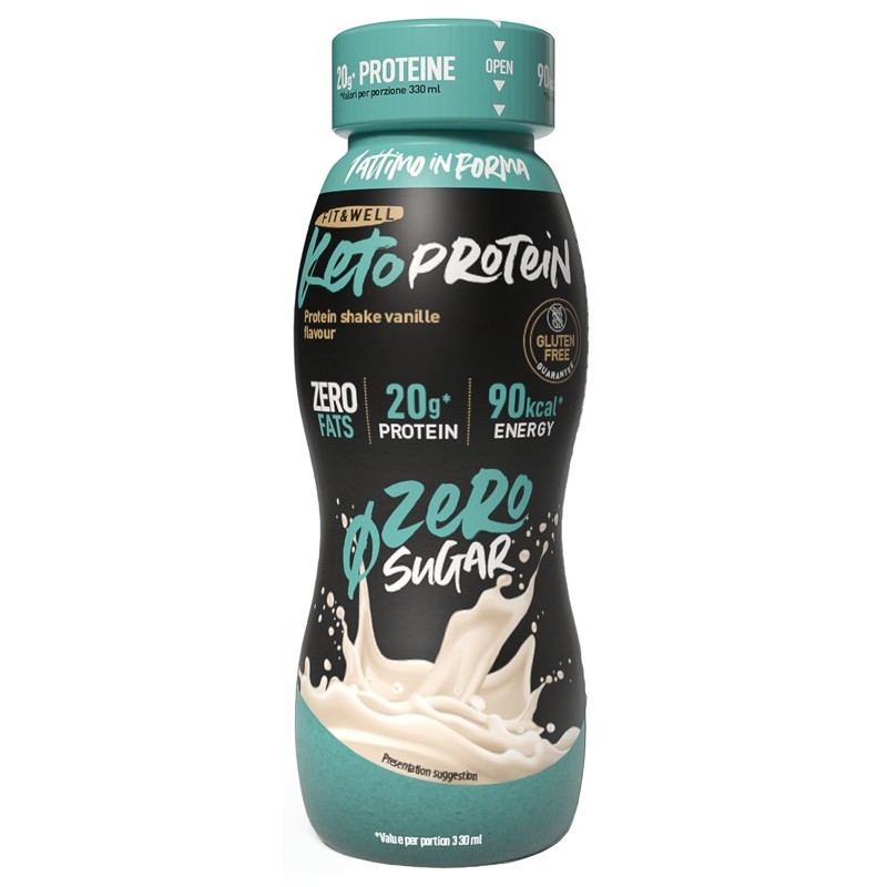 Keto Protein Shake Vaniglia 330 Ml