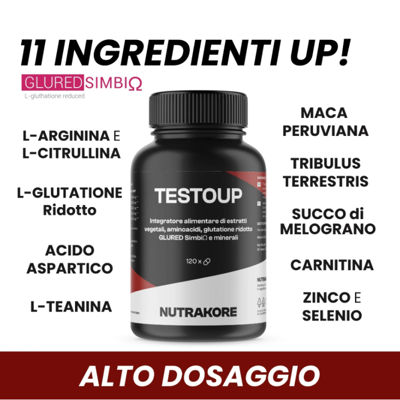 Nutrakore Testoup 120 Compresse