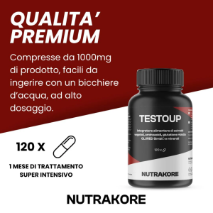 Nutrakore Testoup 120 Compresse