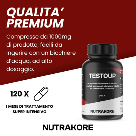 Nutrakore Testoup 120 Compresse