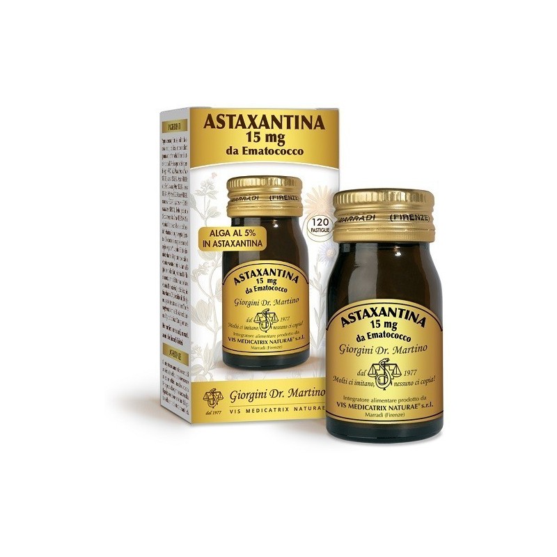 Astaxantina 120 Pastiglie Hematococcus Pluvialis