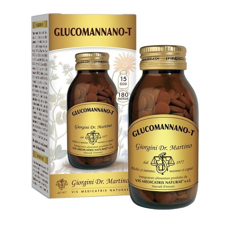 Glucomannano-t 180 Pastiglie
