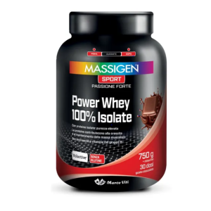 Massigen Sport Power Whey Isolate Cioccolato 750 G