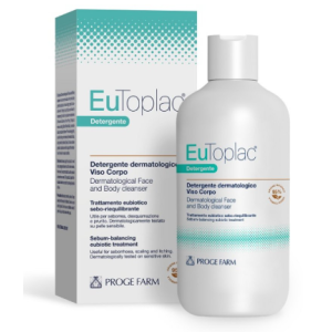 Eutoplac Detergente Dermatologico Viso Corpo 300 Ml