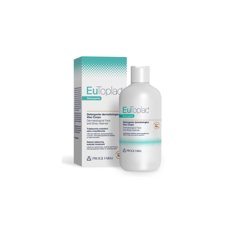 Eutoplac Detergente Dermatologico Viso Corpo 300 Ml