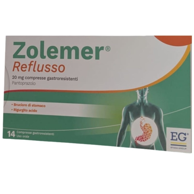 Zolemer 14 Compresse Gastrores 20 Mg
