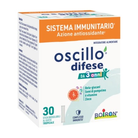 Oscillo Difese 3+ 30 Stick Orosolubili