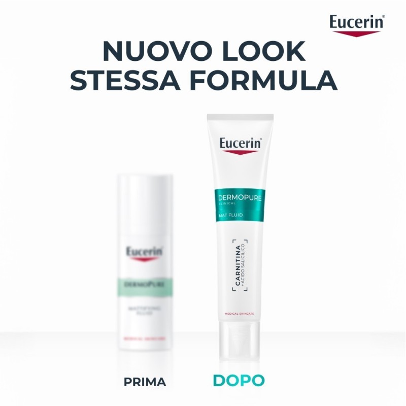 Eucerin Dermopure Clinical Fluido Opacizzante 40 Ml