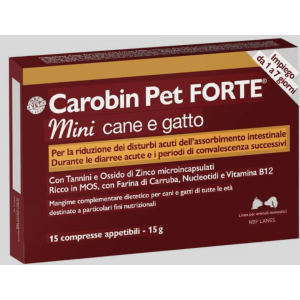 Carobin Pet Forte Mini 15 Compresse