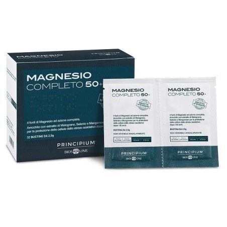 Principium Magnesio Completo Brevettato 50+ 32 Bustine Da 2,5 G