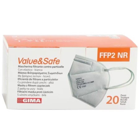 Mascherina Ffp2 Bianco Classe Iii Non Sterile 20 Pezzi Mascherina Ffp2 Bianco Classe Iii Non Sterile 20 Pezzi