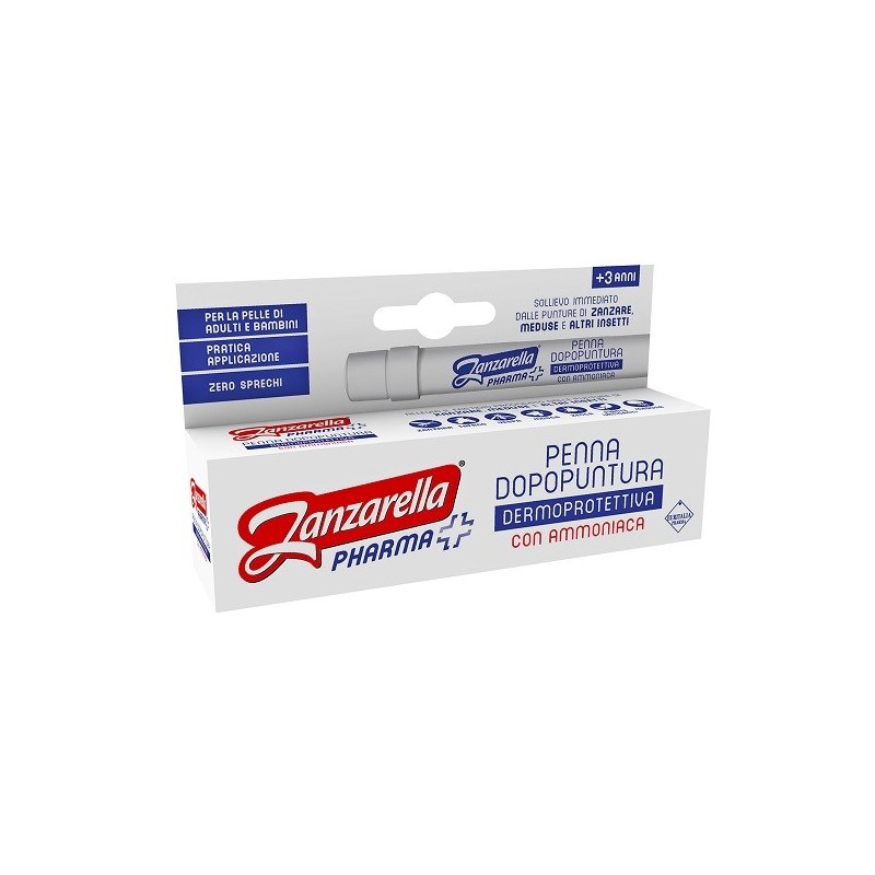 Zanzarella Penna Dopopuntura Con Ammoniaca 12 Ml
