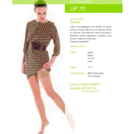 Kamila Autoreggente Up 70 Denari Maglia Rete Playa 2