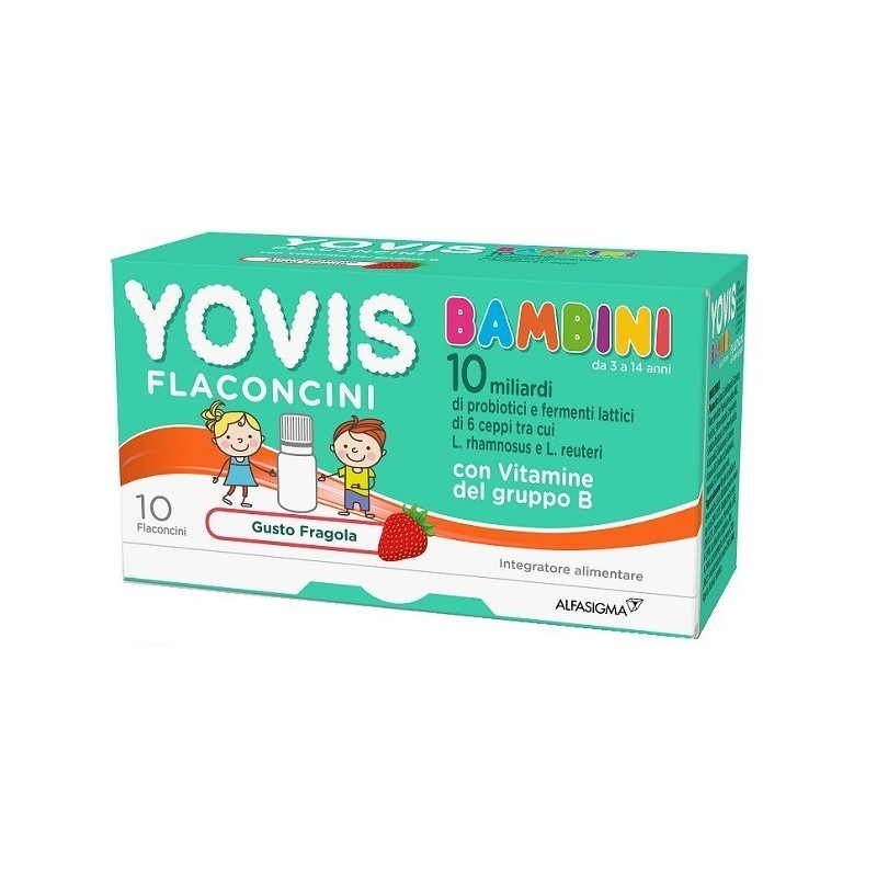 Yovis Bambini Fragola 100 Ml Nuova Formula Yovis Bambini Fragola 100 Ml Nuova Formula