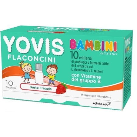 Yovis Bambini Fragola 100 Ml Nuova Formula Yovis Bambini Fragola 100 Ml Nuova Formula