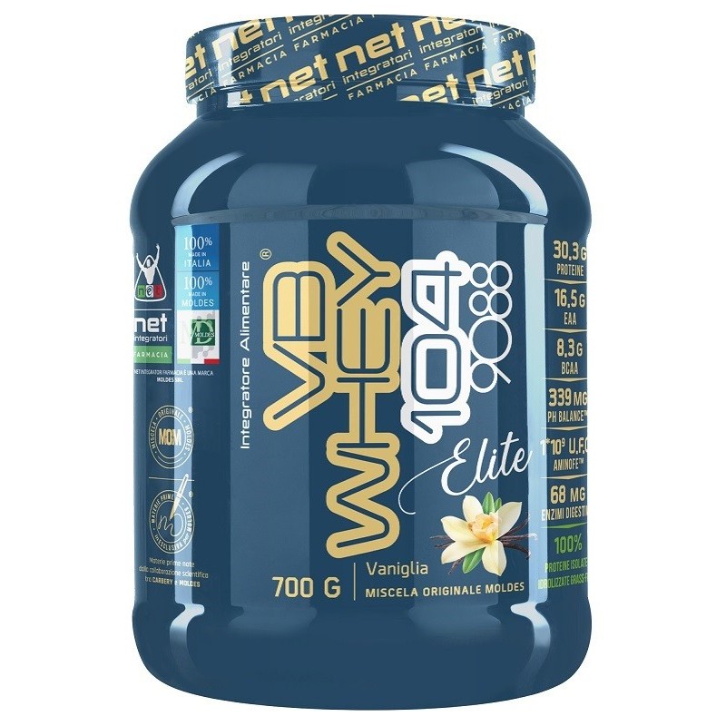 Net Integratori Vb Whey 104 9088 Elite Vaniglia 700 G