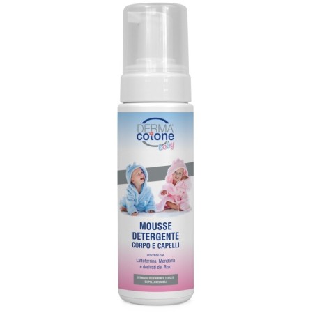 Dermacotone Baby Mousse Detergente Corpo & Capelli 250 Ml