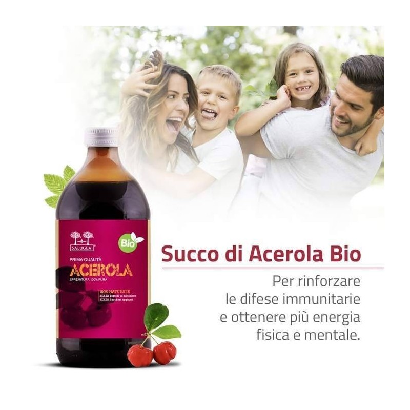 Salugea Succo Acerola Bio 500 Ml